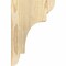 Ekena Millwork New Brighton Rough Sawn Corbel, Douglas Fir, 6"W x 8"D x 12"H COR06X08X12NEB00RDF - alternate 2